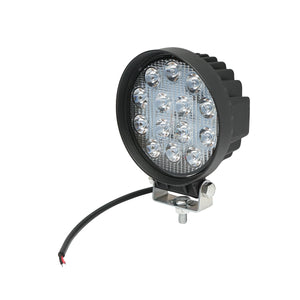 Lampada con 14 LED, 10-30V, 42W, angolo di radiazione 60°, rotonda.