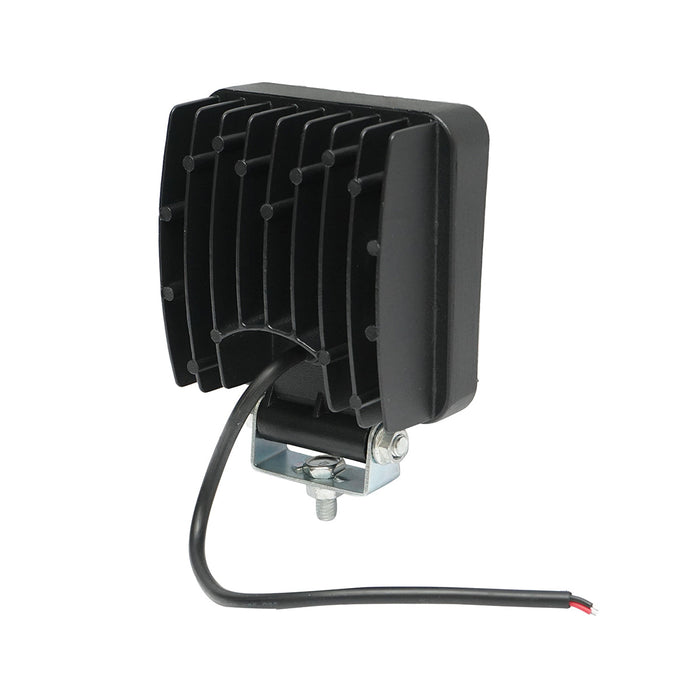 Lampada con 16 LED, 10-60V, 48W, angolo di radiazione 60°, tipo flood, 108x108x57mm, Breckner Germany