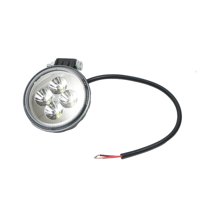 Lampada con 4 LED, 10-30V, 12W, angolo di radiazione 30°, tipo spot, Breckner Germany