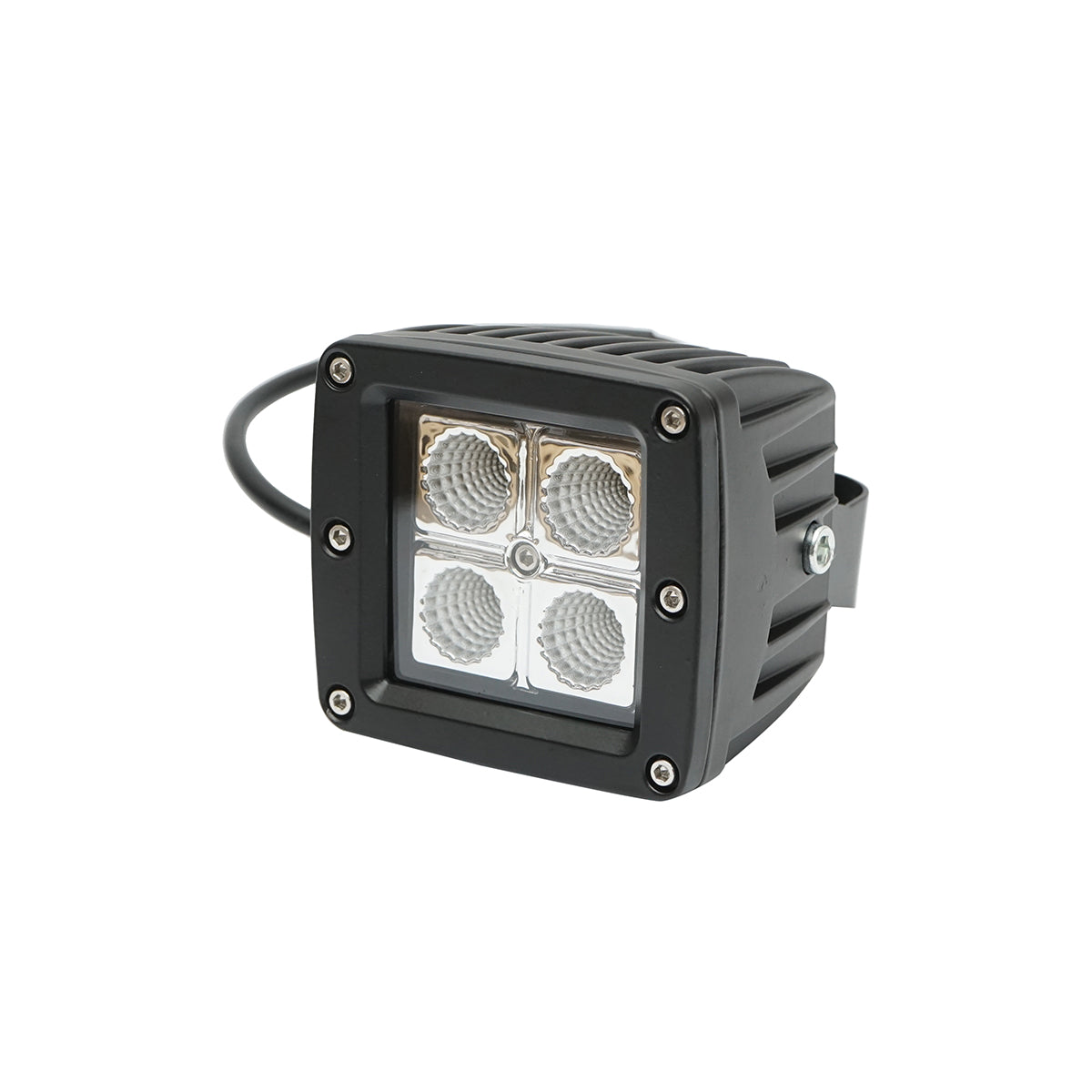 Lampada con 4 LED, 12W, angolo di radiazione 60°, tipo flood, Breckner Germany.