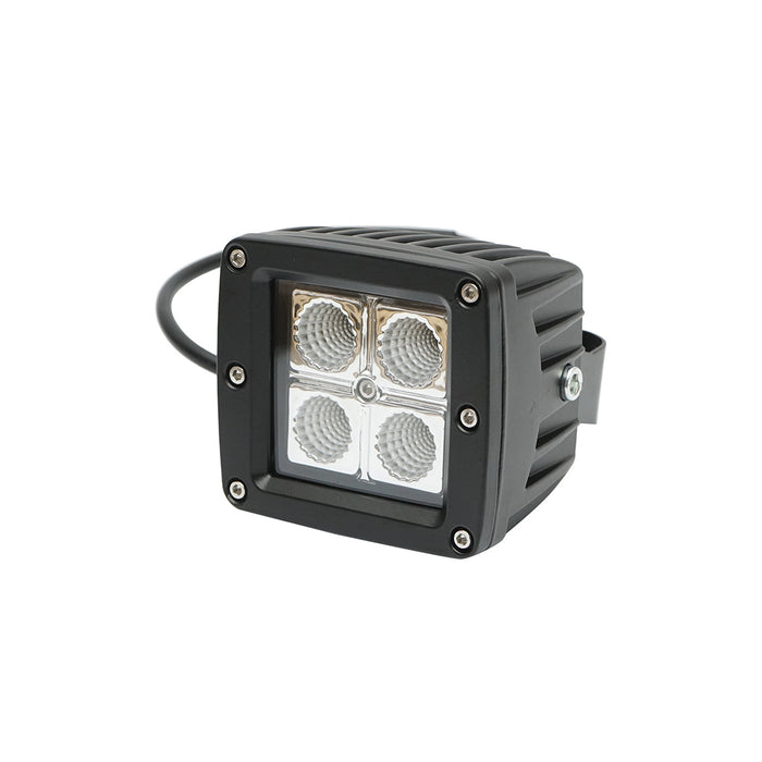 Lampada con 4 LED, 12W, angolo di radiazione 60°, tipo flood, Breckner Germany.