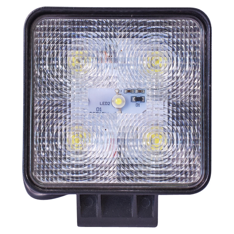 Lampada con 5 LED, 10-30V, 15W, angolo di radiazione 60°, tipo flood, Breckner Germany.