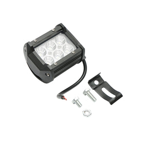 Lampada con 6 LED, 10-30V, 18W, angolo di radiazione 60°, tipo flood, Breckner Germany.