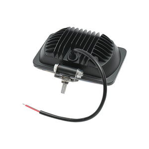 Lampada con 8 LED, 10-30V, 24W, 152x90x65mm, angolo di radiazione 30°, tipo spot, Breckner Germany.