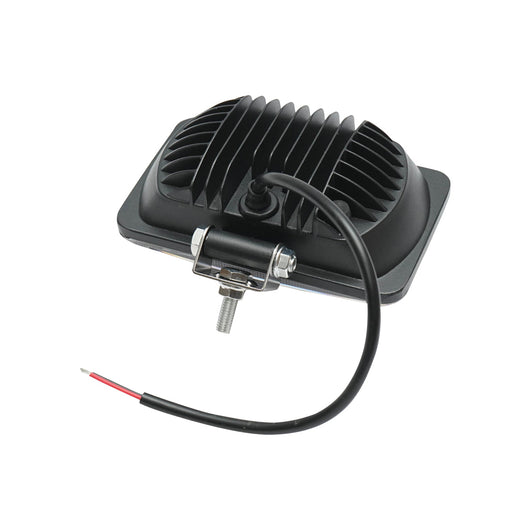 Lampada con 8 LED, 10-30V, 24W, 152x90x65mm, angolo di radiazione 30°, tipo spot, Breckner Germany.