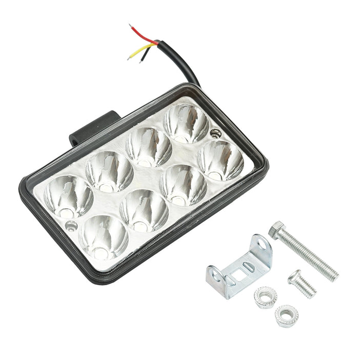 Lampada con 8 LED, 10-30V, 24W, angolo di radiazione 30°, tipo spot, Breckner Germany