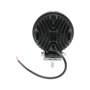 Lampada con 9 LED, 10-60V, 27W, angolo di radiazione 30°, tipo spot, 114x114x48mm, 6000K, IP67, Breckner Germany.