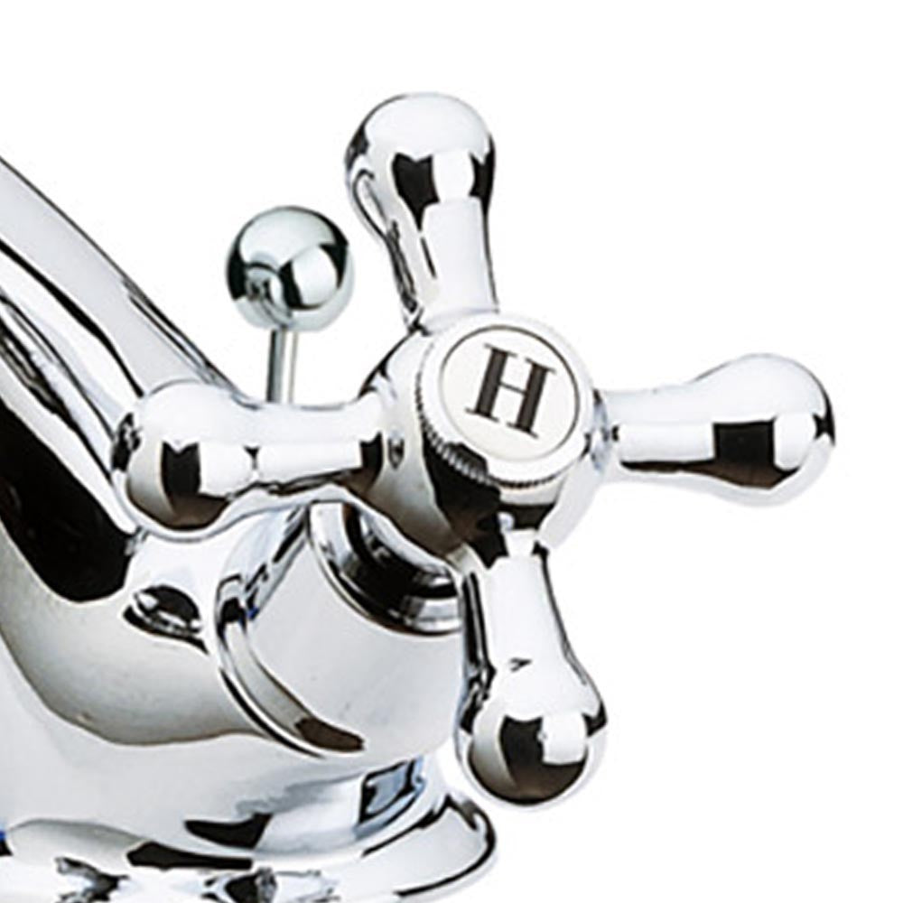 Rubinetto bidet con scarico automatico - serie liberty