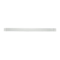 Lampada da parete lineare a LED 60W, 220V, 1200x75x25mm IP20