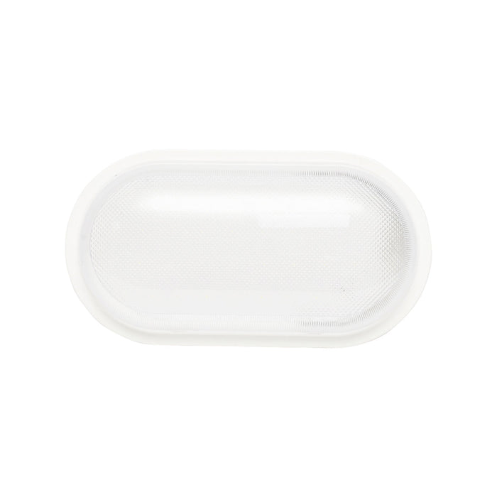 Lampada da parete ovale a LED 18W, 220V, IP65 per interni/esterni 270x140mm Luce fredda