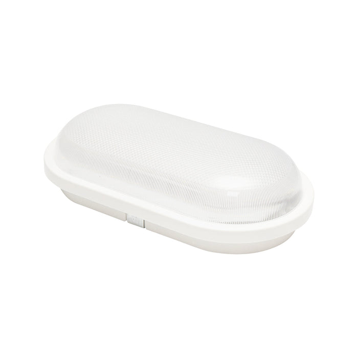 Lampada da parete ovale a LED 18W, 220V, IP65 per interni/esterni 270x140mm Luce fredda