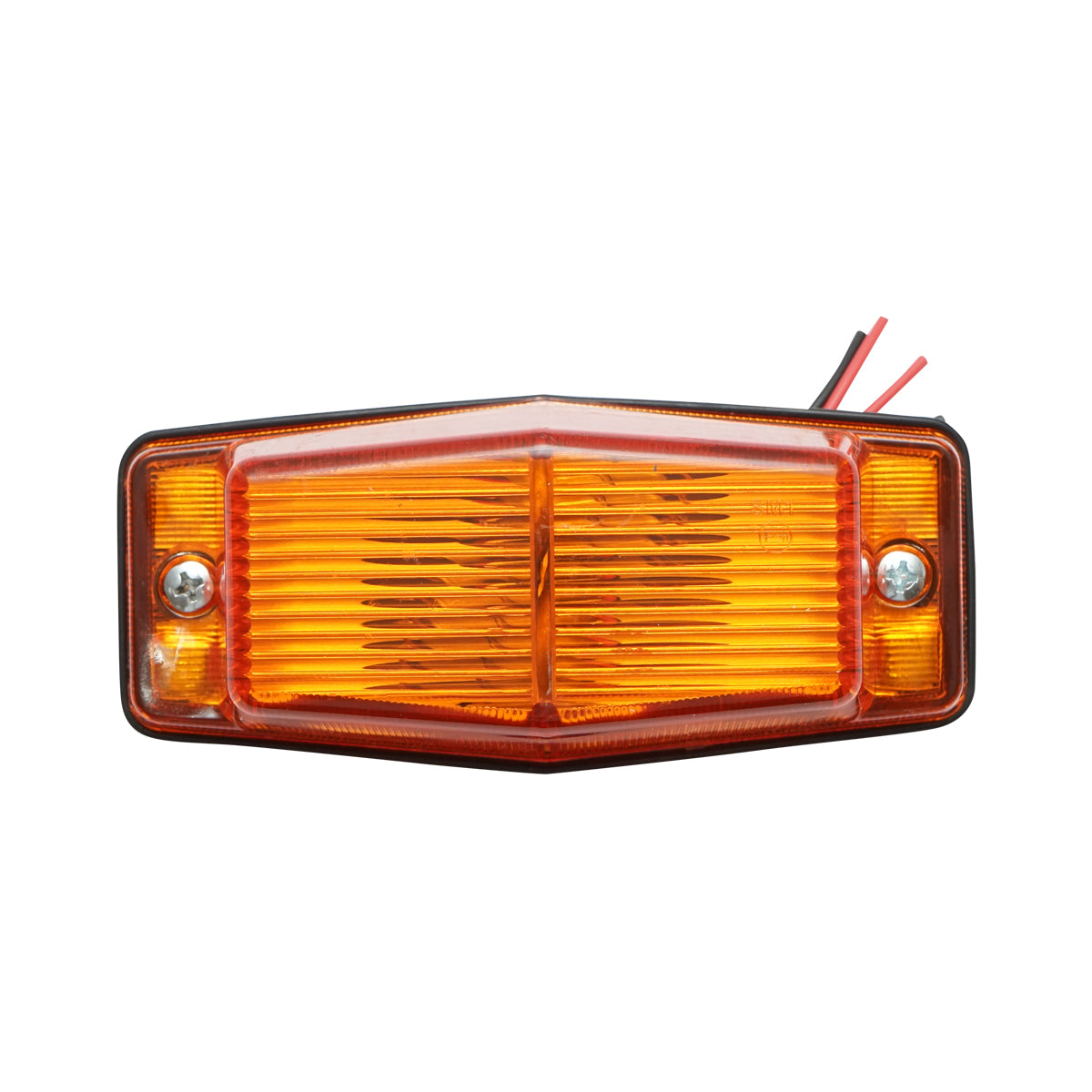 Lampada di segnalazione aggiuntiva gialla, 12V-24V, Breckner Germany.