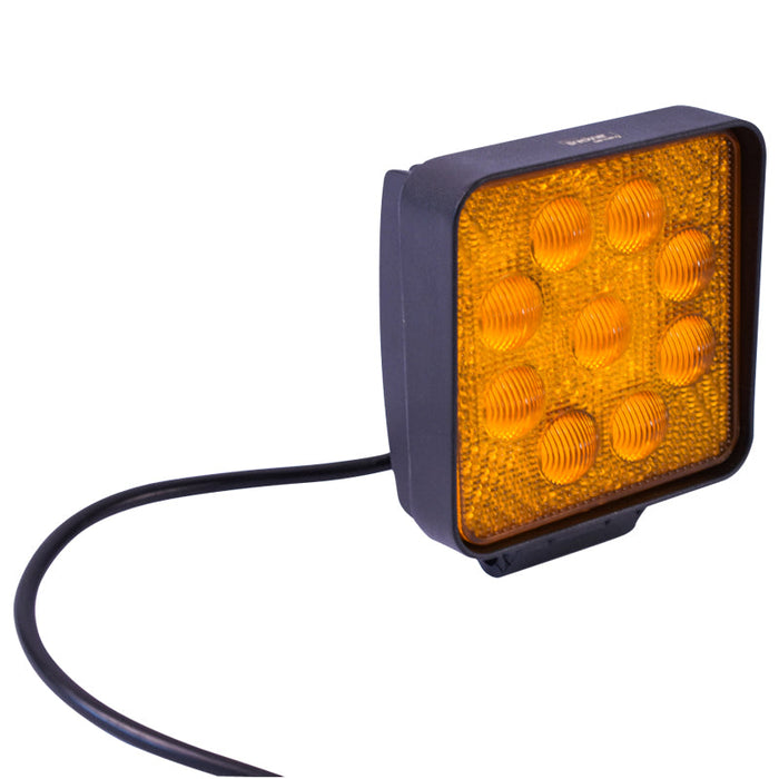 Lampada fendinebbia posteriore con 9 LED, 10-30V, 27W, angolo di radiazione 60°, tipo flood, Breckner Germany