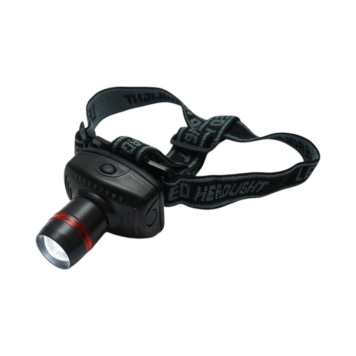 Lampada frontale a LED con zoom regolabile, Breckner Germany