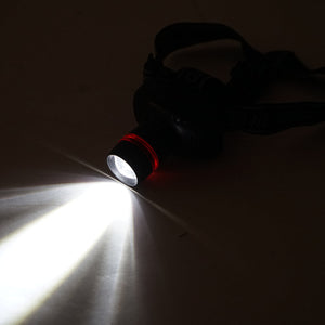 Lampada frontale a LED con zoom regolabile, Breckner Germany