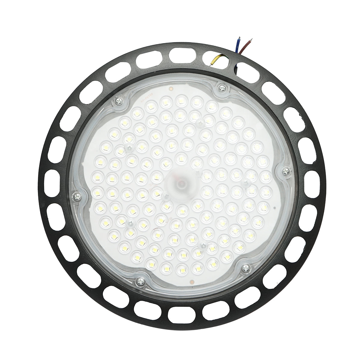 Lampada industriale LED High-Bay 100W, 220V, 8000K per capannone/magazzino 235x75mm