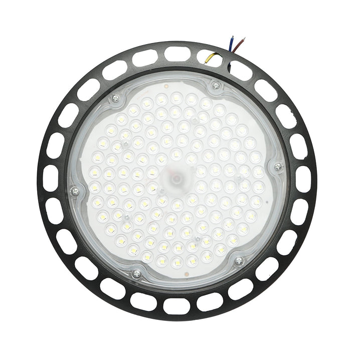 Lampada industriale LED High-Bay 100W, 220V, 8000K per capannone/magazzino 235x75mm