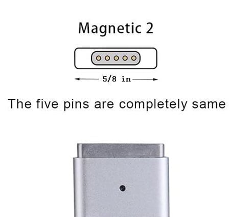 Alimentatore Magsafe 2 85W Caricatore Magnetico per MacBook