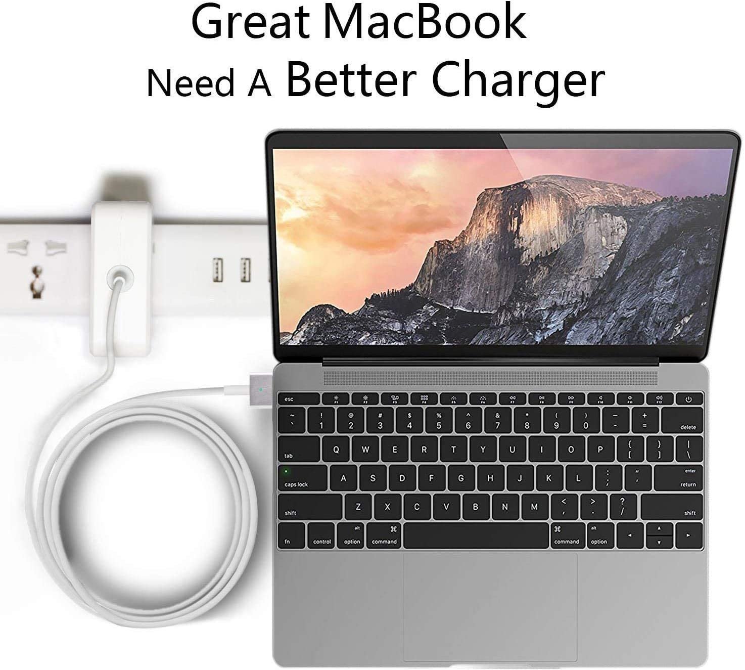 Alimentatore Magsafe 2 85W Caricatore Magnetico per MacBook