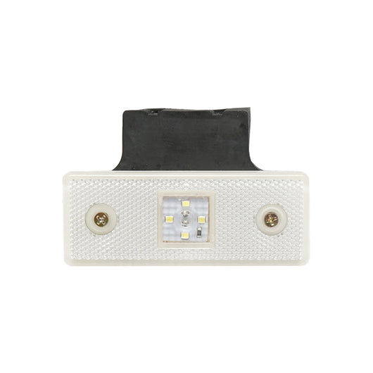 Lampada laterale  bianca con 4 LED SMD, 24V