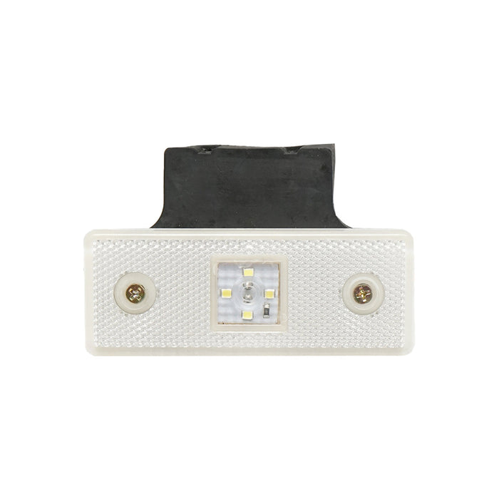 Lampada laterale  bianca con 4 LED SMD, 24V