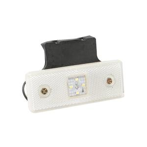 Lampada laterale  bianca con 4 LED SMD, 24V