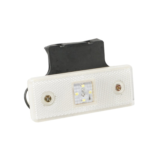 Lampada laterale  bianca con 4 LED SMD, 24V