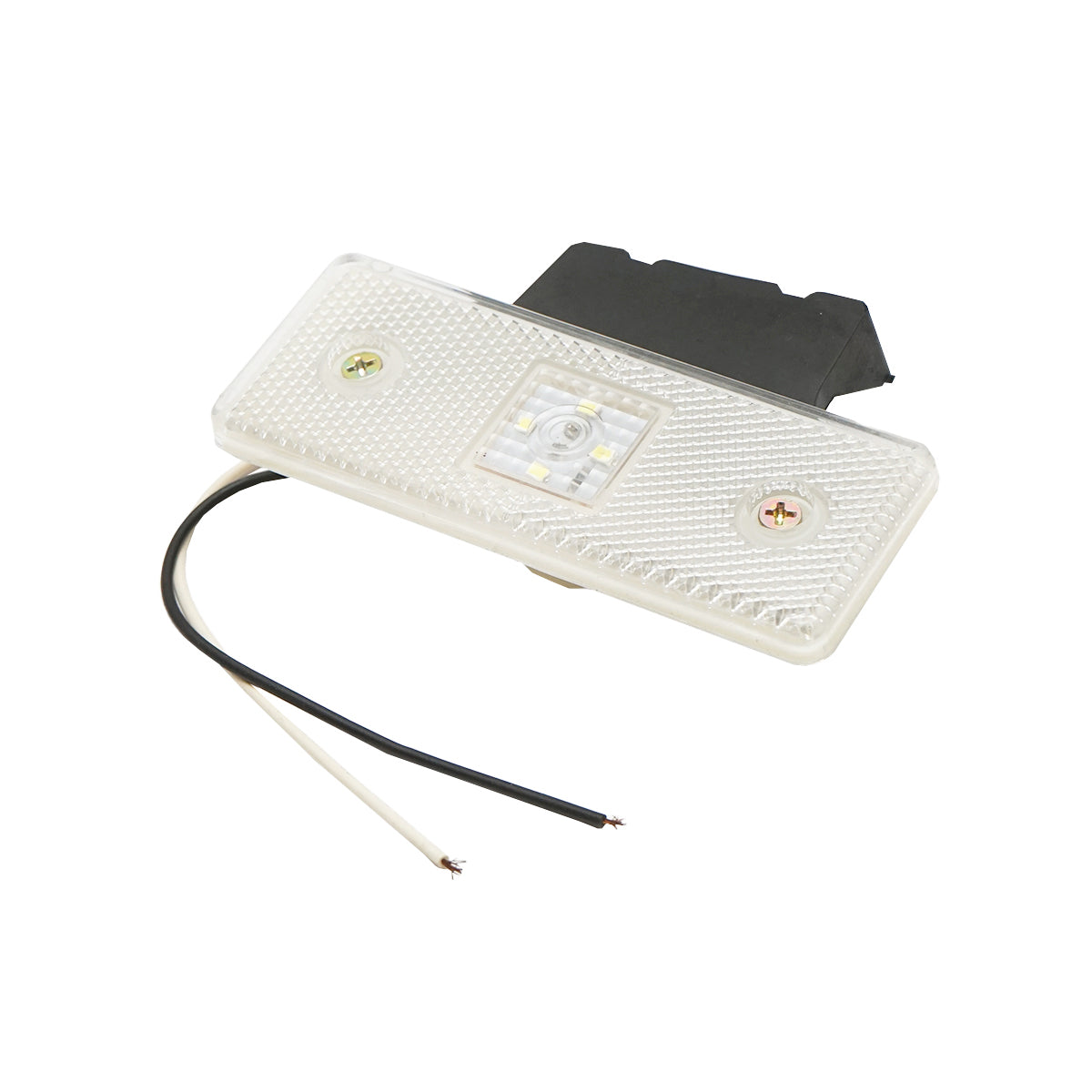 Lampada laterale  bianca con 4 LED SMD, 24V