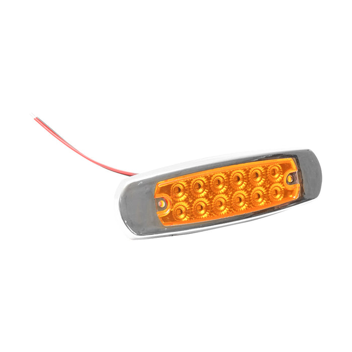 Lampada laterale  con 12 LED, 24V, Breckner Germany