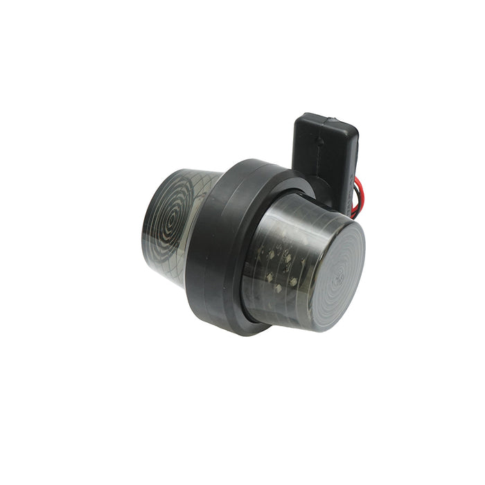 Lampada laterale  con LED fumurio, 12-24V, rosso-bianco, Breckner Germany, modello FR0117