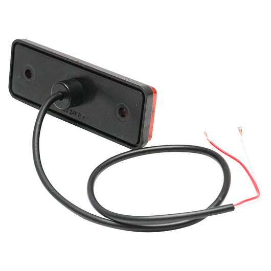 Lampada laterale  con LED portocalio, 12V/24V, Breckner Germany.