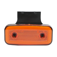 Lampada laterale  con LED, 12-24V, gialla, Breckner Germany.