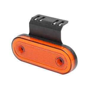 Lampada laterale  con LED, 12-24V, gialla, Breckner Germany.