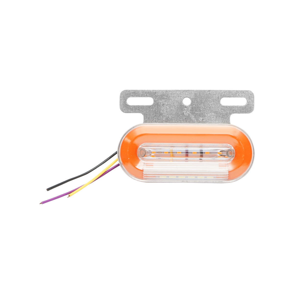 Lampada laterale  con LED, 12-24V, gialla-bianca, Breckner Germany