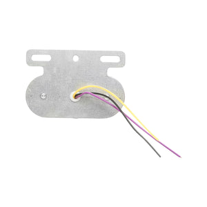 Lampada laterale  con LED, 12-24V, gialla-bianca, Breckner Germany