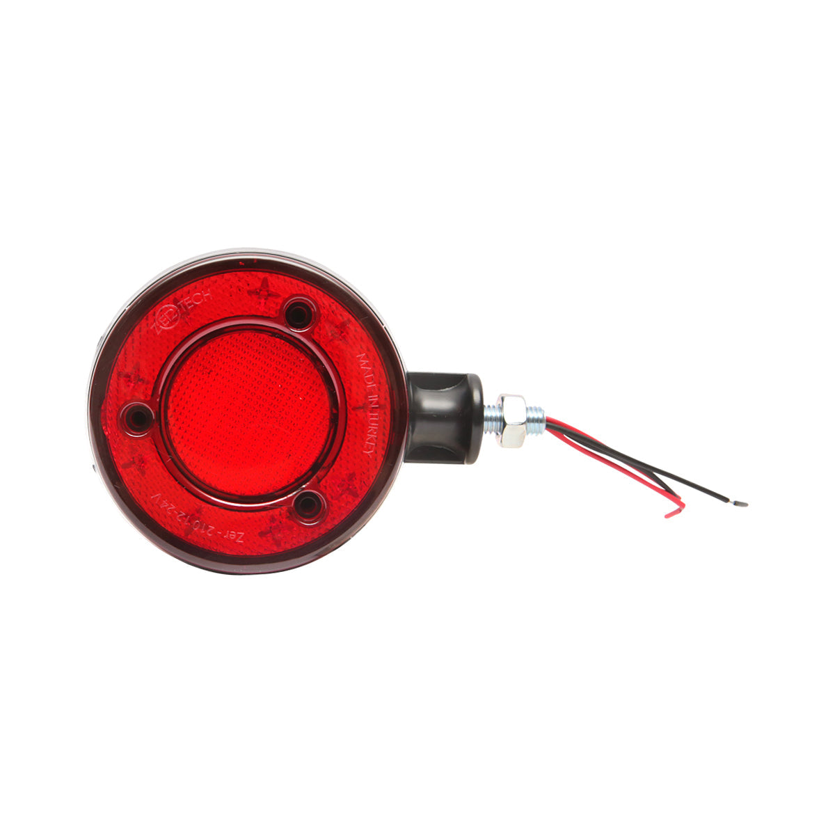 Lampada laterale  con LED, 12-24V, rosso-arancio, Breckner Germany, modello FR0331RY