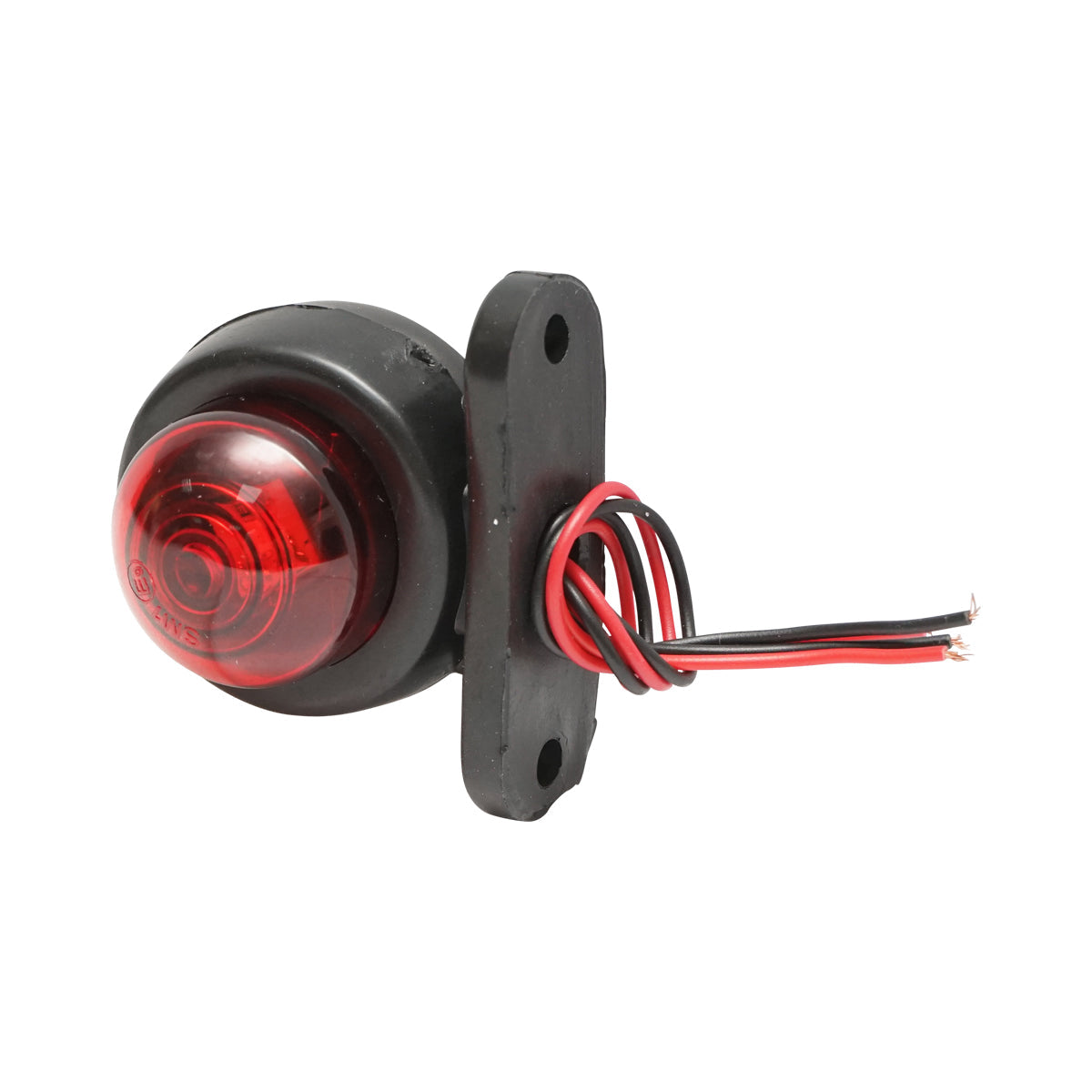 Lampada laterale  con LED, 12-24V, rosso-bianco, Breckner Germany, modello FR0100