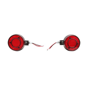 Lampada laterale  con LED, 12-24V, rosso-bianco, Breckner Germany, modello FR0331RW