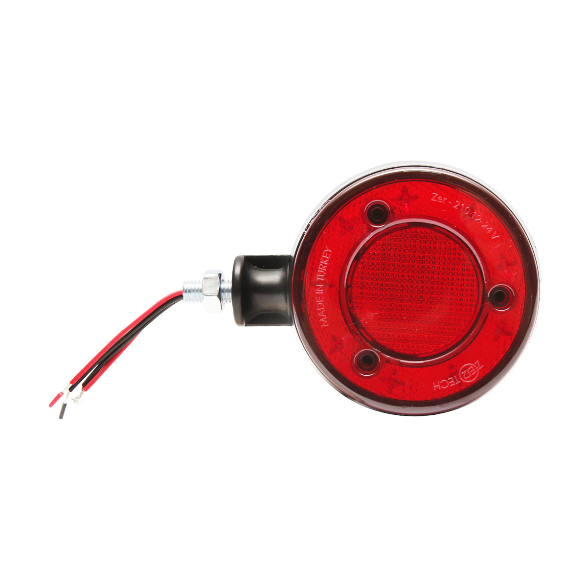 Lampada laterale  con LED, 12-24V, rosso-bianco, Breckner Germany, modello FR0331RW