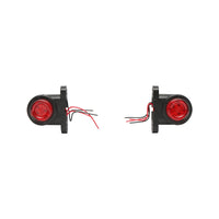 Lampada laterale  con LED, 12-24V, rosso-bianco, FR0102 Breckner Germany