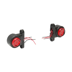 Lampada laterale  con LED, 12-24V, rosso-bianco, FR0102 Breckner Germany