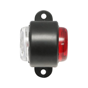 Lampada laterale  con LED, 12-24V, rosso-bianco, FR0102 Breckner Germany