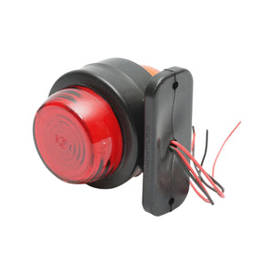 Lampada laterale  con LED, 12-24V, rosso-gialla, Breckner Germany