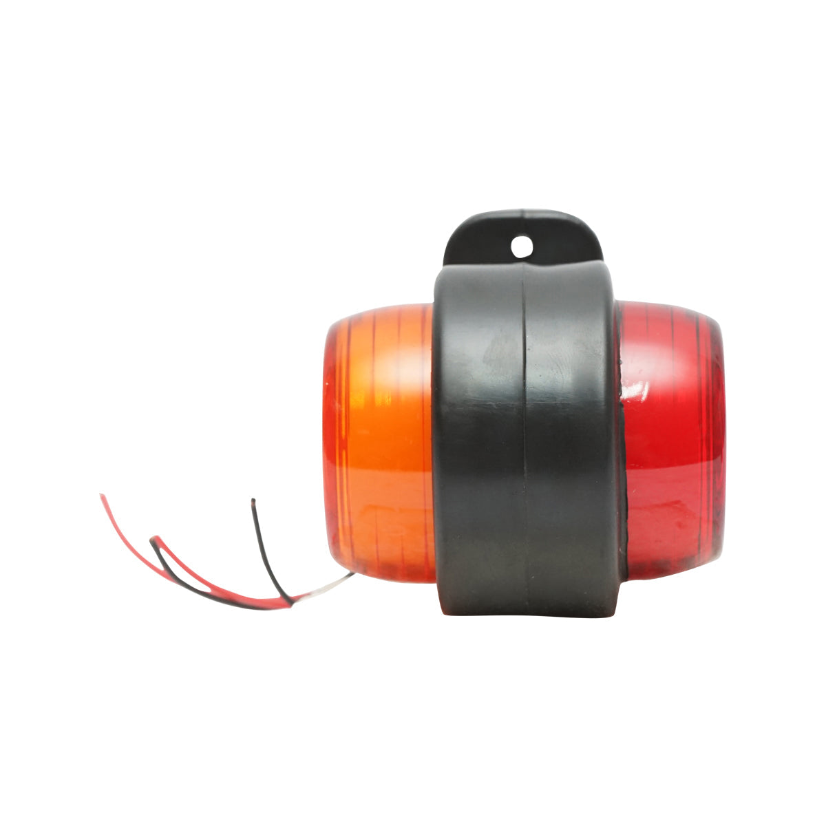 Lampada laterale  con LED, 12-24V, rosso-gialla, Breckner Germany