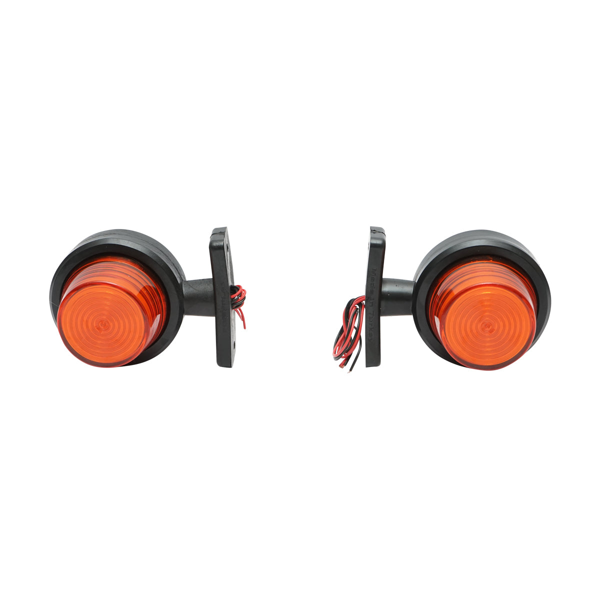 Lampada laterale  con LED, 12-24V, rosso-gialla, Breckner Germany, modello FR0117