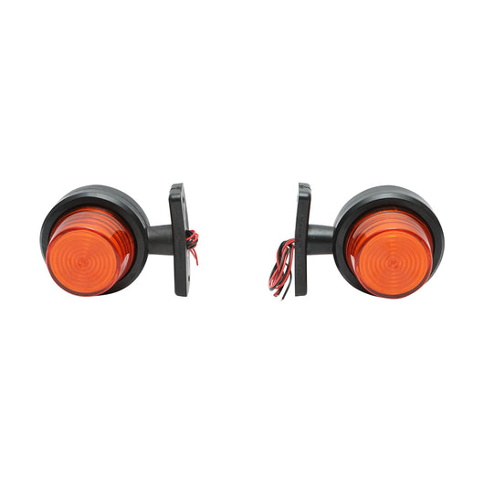 Lampada laterale  con LED, 12-24V, rosso-gialla, Breckner Germany, modello FR0117