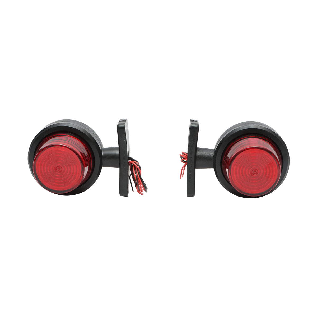 Lampada laterale  con LED, 12-24V, rosso-gialla, Breckner Germany, modello FR0117