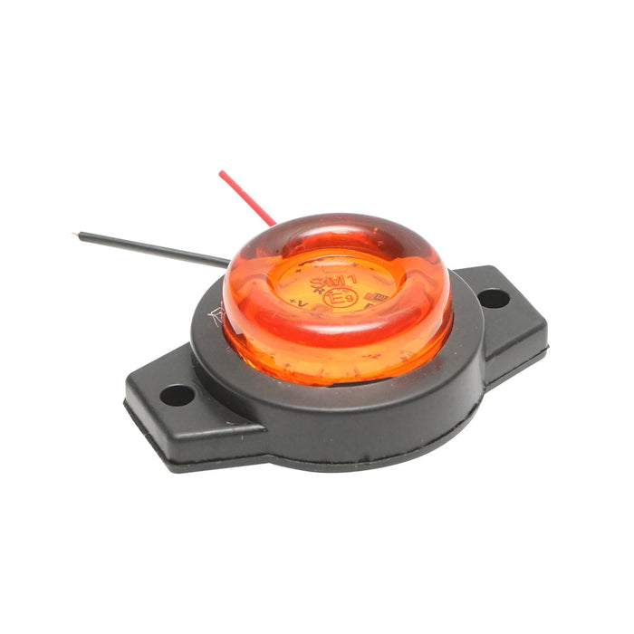 Lampada laterale  con LED, 12V-24V, gialla, FR0169, Breckner Germany