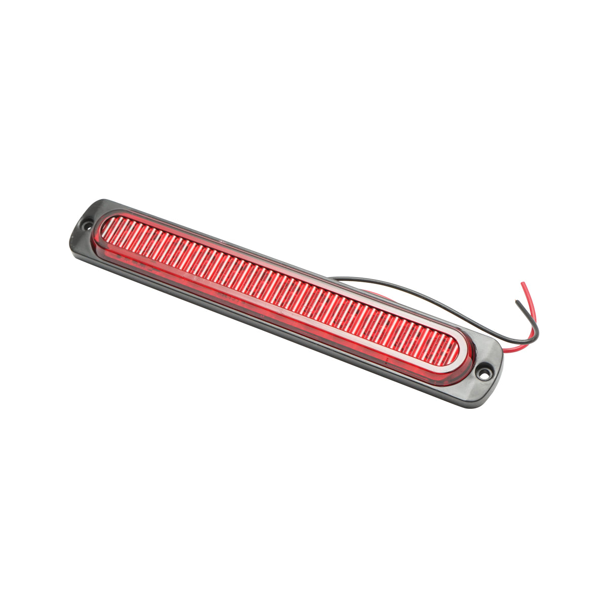 Lampada laterale  LED, 12V-24V, rossa, 116 mm, FR1279, Breckner Germany