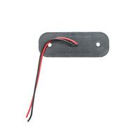 Lampada laterale  slim con LED rossa, 12V-24V, FR0175, Breckner Germany